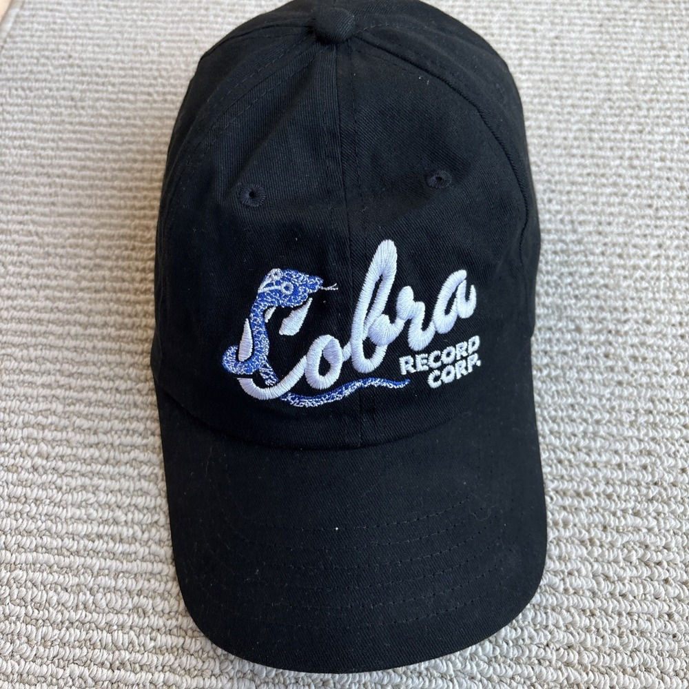Cobra Record Corp. Chicago, IL HAT CAP cotton baseball Blues Music adjustable